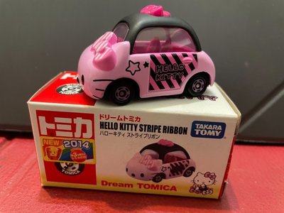 【TAKARA TOMY】二手夢幻車(DREAM CAR) TOMICA HELLO KITTY 粉紅凱蒂貓限定版