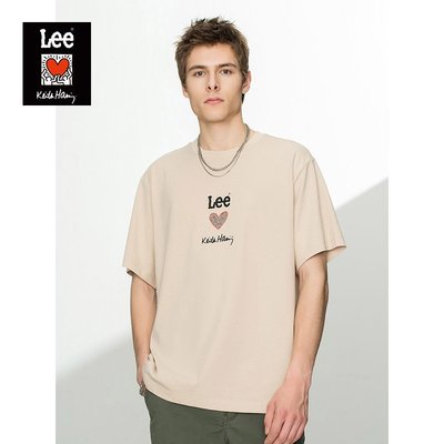 促銷打折 【Keith Haring聯名】Lee 21秋新品舒適版多色男短袖T恤LMT001403