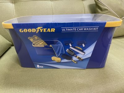 Goodyear 洗車清潔八件組-好市多Costco Goodyear Car Wash Kit 8-Piece Set
