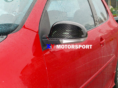 XY MOTORSPORT VW GOLF5 GTI GT TDI R32 碳纖維 貼式後視鏡蓋(100% 台灣製造)