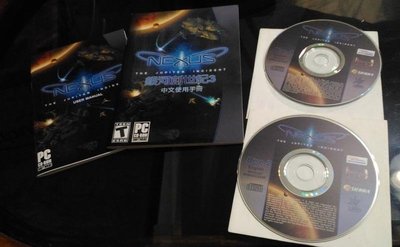 [自有二手出清]PC GAME--銀河創世紀3 Nexus: The Jupiter Incident，英文版，無盒裝