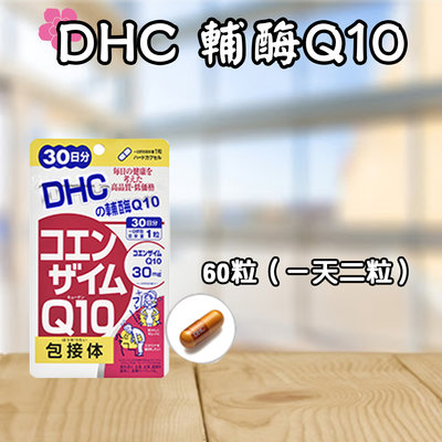日本 DHC 輔酶Q10 30/60日份 60/120粒 包接體 營養素 能量 ATP 類維生素