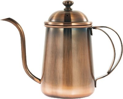 南美龐老爹咖啡 MILA 古銅色細口壺 傳統式 高型 新版加厚 650ml 手沖壺 細嘴壺 #304不銹鋼 *手感超優