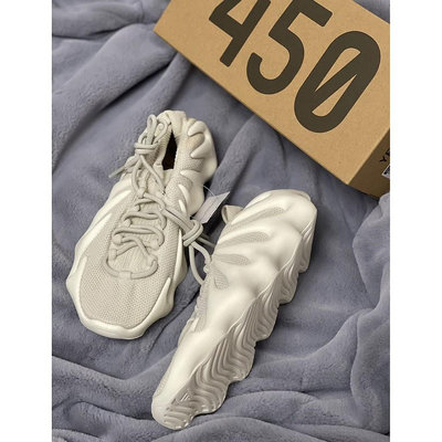Adidas Originals Yeezy 450 "Cloud White" 灰白 休閒鞋 H68038