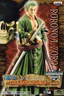 日本正版 景品 海賊王 航海王 DXF THE GRANDLINE MEN vol.12 索隆 公仔 模型 日本代購