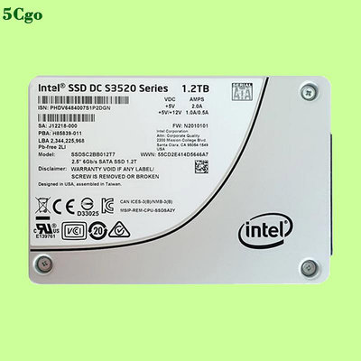 5Cgo【含稅】Intel/英特爾S3520 S3510 S3500 480G 800G SATA企業級SSD固態存儲 MLC顆粒