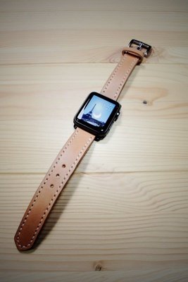 【波賽頓精品手工皮件】Apple Watch錶帶 手工 訂做 訂製 客製化 生日禮物 聖誕節禮物 父親節禮物 母親節禮物