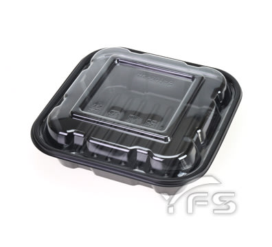 HK-201正方形無格餐盒 (便當盒/塑膠便當盒/外帶餐盒/沙拉/小菜/滷味/燴飯)