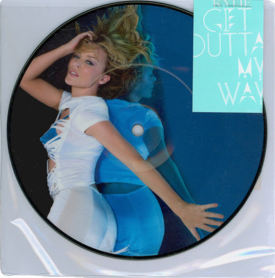 Kylie Minogue凱莉米洛 Get Outta My Way 7吋LP圖膠唱片彩膠唱片(歐版)