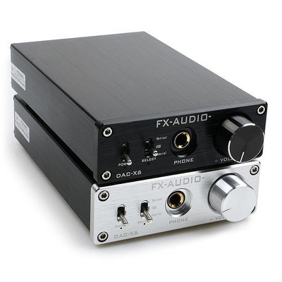 熱銷 FX-AUDIO DAC-X6 HiFi 2.0 Digital Audio Decoder DAC Amplifier 可開發票