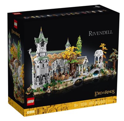 現貨 樂高 LEGO 10316 魔戒系列  Rivendell 瑞文戴爾 全新未拆 原廠貨