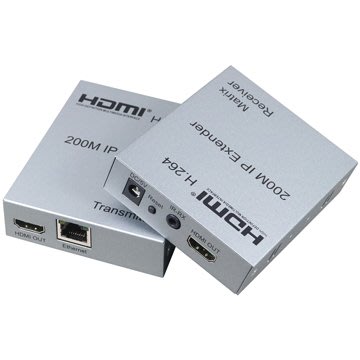 伽利略 HDMI IP 網路線 影音延伸器 200m (不含網路線) (HDR4200)