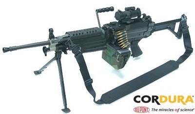 JHS（（金和勝 生存遊戲專賣））警星M60/M249 機槍專用槍背帶 S-03C