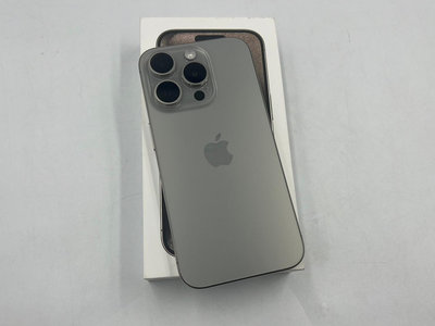 §上進心集團§iPhone 15 Pro 128G 鈦金屬 原色 保固2024/11 盒裝 蘋果 24
