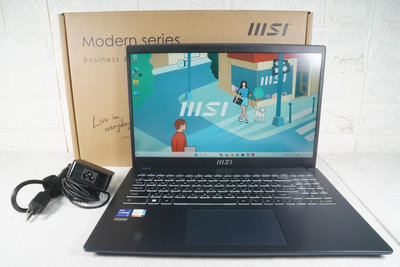 MSI Modern 15 B13M-695TW 商務筆電 i7-1355U/16G/1T SSD 保固中
