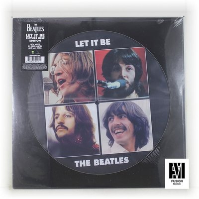全館免運❤現貨50周年圖案膠The Beatles – Let It Be披頭士樂隊畫碟LP全新