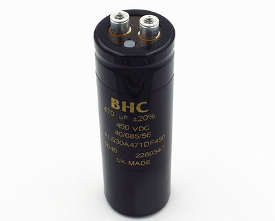英國BHC 電解 ALS30系列 470UF/450V