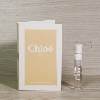 Chloe 白玫瑰 同名 女性淡香水 1.2ml 可噴式 試管香水 全新