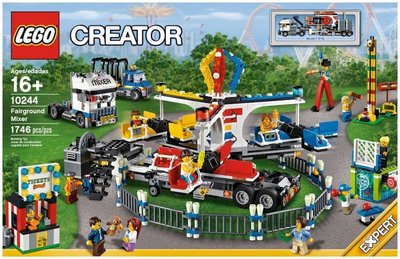 R‘全新現貨 樂高 LEGO Creator 街景系列 遊樂園嘉年華 10244