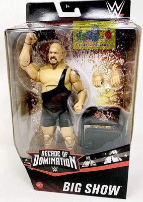 ☆阿Su倉庫☆WWE Big Show Decade of Domination Elite 大秀限定精華版