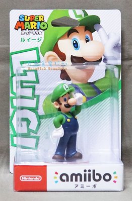 【月光魚 電玩部】全新現貨 amiibo 超級瑪利歐 路易 LUIGI 路易吉 人偶玩具 3DS NS 現貨全新