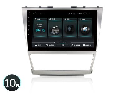 威宏專業汽車音響 2007~2011 TOYOTA CAMRY 專用安卓觸控機 10吋 導航 藍芽 左右分屏顯示