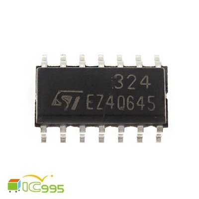 (ic995) LM324DT SOP-14 四路 運算放大器 集成電路 貼片 IC 芯片 壹包1入 #6959