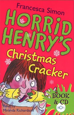 ＊小貝比的家＊HORRID HENRY'S CHRISTMAS CRACKER /平裝書+CD/7~12歲