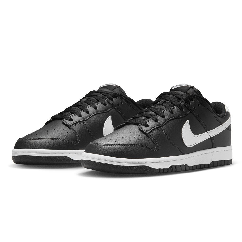 A-KAY0】NIKE DUNK LOW RETRO BLACK WHITE PANDA 黑白【DV0831-002