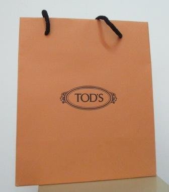 ~TOD'S 直式 紙袋/提袋 21.5x25.2x12.2cm 編號2~