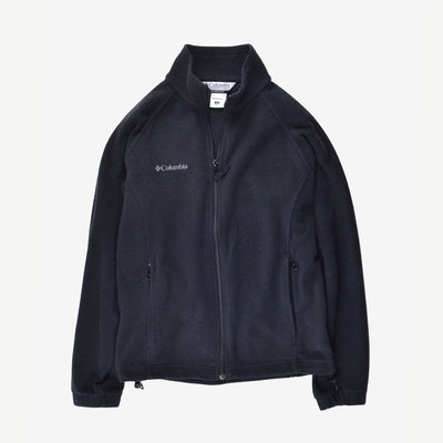 已售出 Columbia Fleece Jacket  黑 S 刷毛 高領立領 中層衣 保暖層 登山 外套 戶外