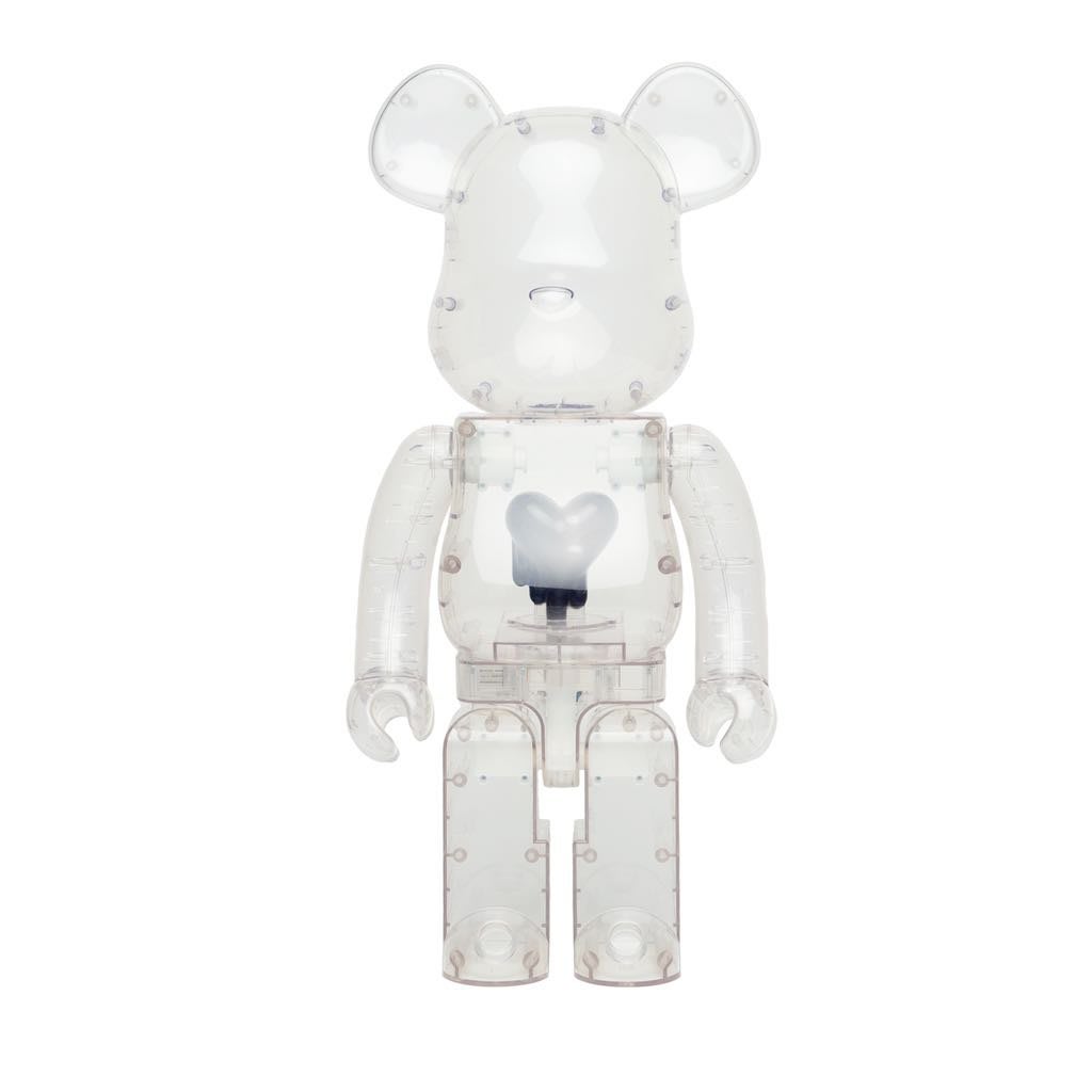 已售出BE@RBRICK EMOTIONALLY UNAVAILABLE Black Heart 1000% 黑心融化