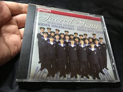 二手CD Sacred Songs Wiener Sängerknaben  PHILIPS  古典音樂