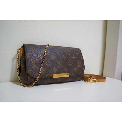 LV M40717 Favorite Monogram Favorite PM 金屬磁釦 手拿包 斜背包