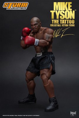 全新 Storm Toys 1/12 光頭纹身版 世界拳王 麥克 泰森 Mike Tyson