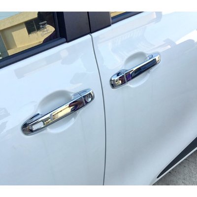 【JR佳睿精品】外銷日本 Toyota Sienta 鍍鉻車門把手蓋 把手貼片 拉門把手蓋 改裝 百貨 精品 配件