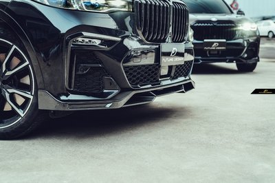 【政銓企業有限公司】BMW G07 X7 升級 FD 品牌 高品質 碳纖維 雙面 卡夢 兩件式 前下巴 現貨 免費安裝