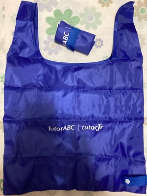 38-滿500免運-Tutor ABC 購物袋環保購物袋 現貨兩個一個39兩個70