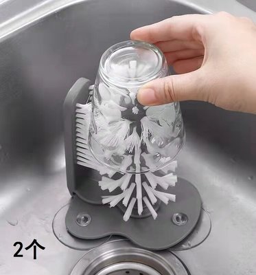 [一對價]2個洗杯子機器自動刷神器電動懶人刷奶瓶水杯360度清洗餐廳去茶漬