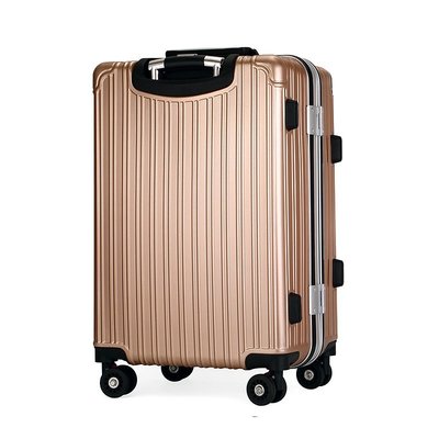 行李箱新品熱銷24寸鋁框拉桿箱萬向輪行李箱登機箱出國商務旅行箱