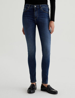 《美國T`s Shop》特價 超美 AG Jeans FARRAH 仿舊中高腰彈性貼腿牛仔褲