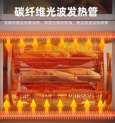 炒菜機 千思烤紅薯機全自動烤地瓜機商用電熱爐烤梨機玉米土豆立臺式擺攤