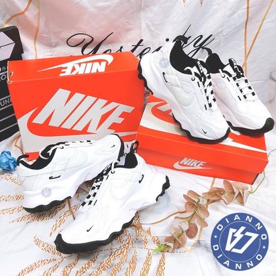帝安諾-實體店面 Nike TC 7900 小白鞋 女鞋 厚底 增高 熊貓 Oreo 反光 DR7851-100