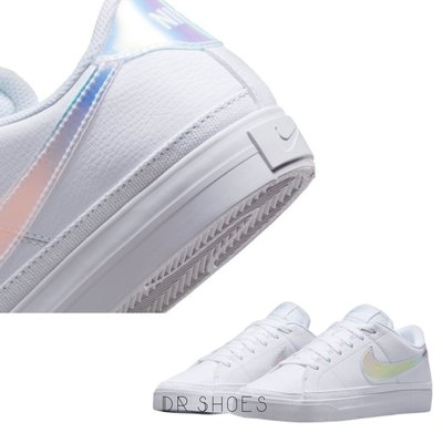 【Dr.Shoes 】NIKE COURT LEGACY 女款 女鞋 雷射 白鞋 白色 仙杜瑞拉 FD0820-100
