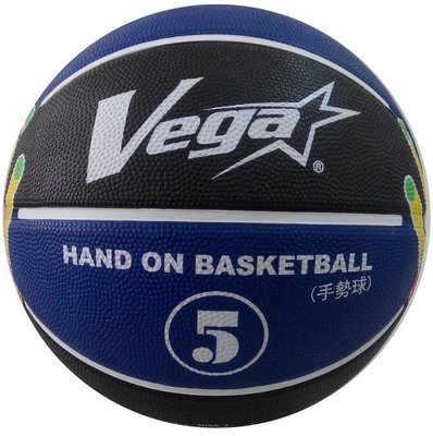 "爾東體育" VEGA 教學專用手勢球 OBR-505HB 5號籃球 投籃訓練 橡膠籃球 室外籃球 教學籃球