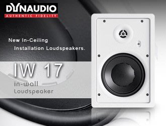 【風尚音響】DYNAUDIO IW 17  in-wall loudspeakers 崁入式喇叭（崁頂喇叭）