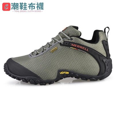 美式戶外登山鞋男士防水材質GORE-TEX透氣輕便防滑耐磨運動鞋-潮鞋布襪