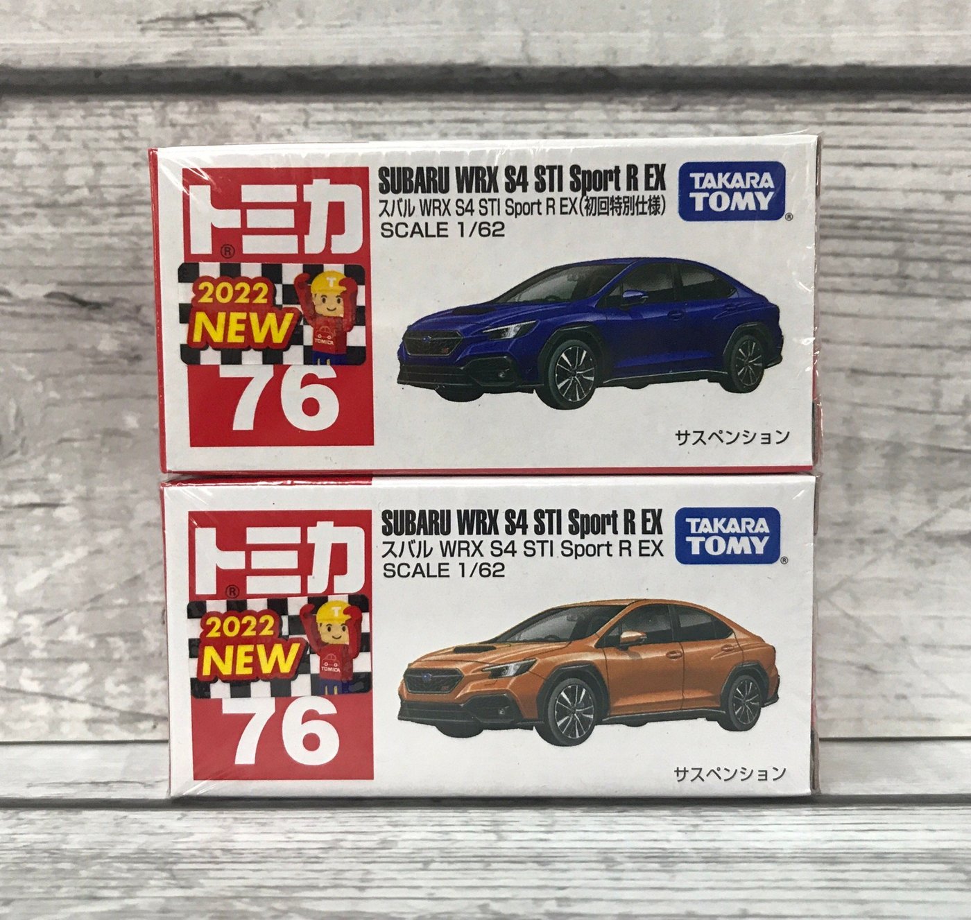 GTS》TOMICA 多美小汽車NO76 SUBARU WRX S4 STI 初回188100 188087