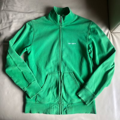 [品味人生] 保證正品 Carhartt 青綠色 棉質 立領外套 夾克 size S