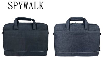 勝德豐 SPYWALK 電腦包 公事包 側背包 斜背包 書包 手提電腦袋 筆電包  可固定於旅行箱 #9671